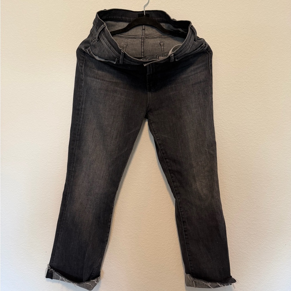 MOTHER Charcoal Denim Pants